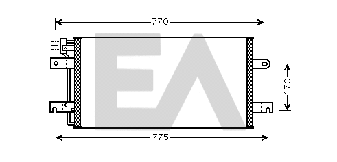 Condenser, air conditioning (30C77022)