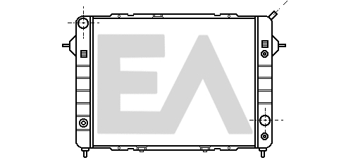 Radiator, engine cooling (31R54058)