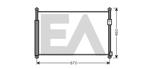 Condenser, air conditioning (30C69017)