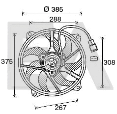 Fan, engine cooling (33V55027)