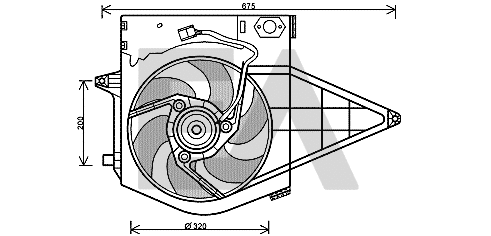 Fan, engine cooling (33V55018)