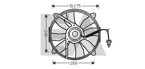Fan, engine cooling (33V50016)
