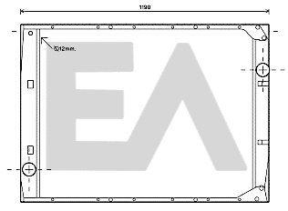 Radiator, engine cooling (31R45068)