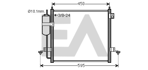 Condenser, air conditioning (30C51017)