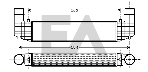 Charge Air Cooler (36A77002)