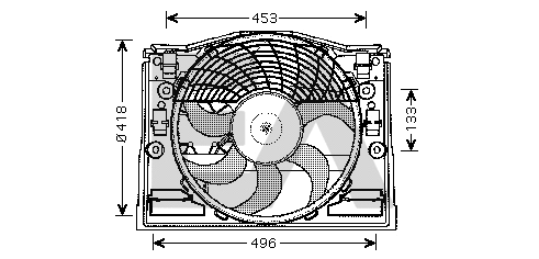 Fan, engine cooling (33V07010)