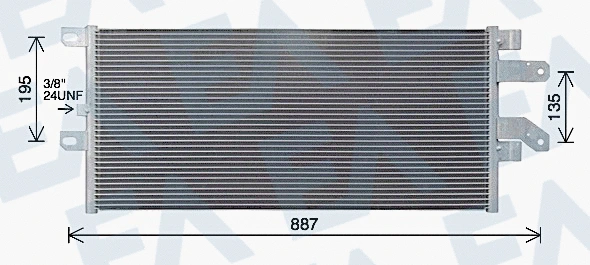 Condenser, air conditioning (30C63007)