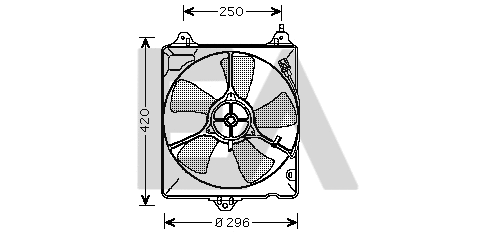 Fan, engine cooling (33V71036)