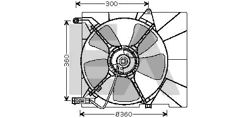 Fan, engine cooling (33V20014)