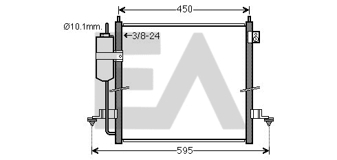 Condenser, air conditioning (30C51019)