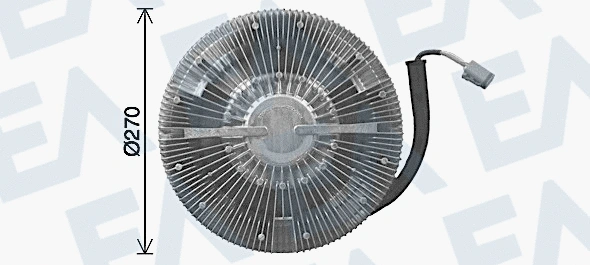 Fan Wheel, engine cooling (35C63D16)