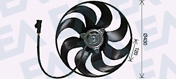 Fan, engine cooling (33V55029)