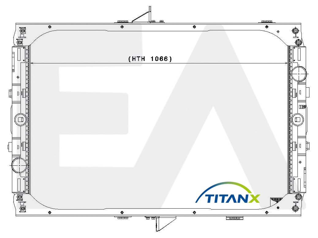 Radiator, engine cooling (31R16001T)