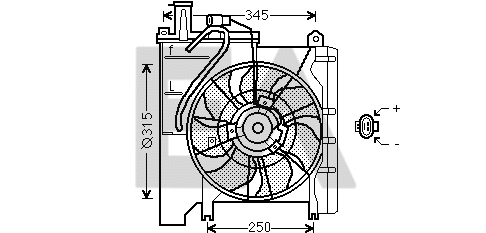 Fan, engine cooling (33V71047)