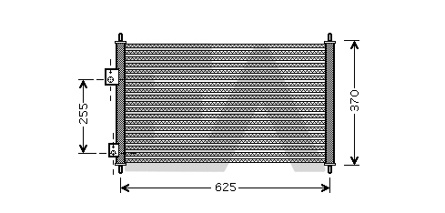 Condenser, air conditioning (30C26020)