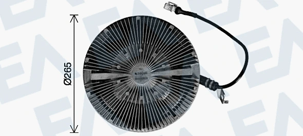 Fan Wheel, engine cooling (35C47D19)