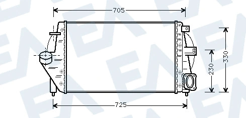 Charge Air Cooler (36A60046)