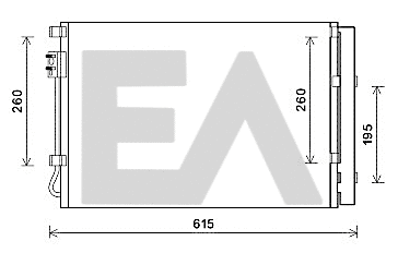 Condenser, air conditioning (30C36041)