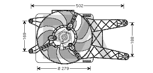 Fan, engine cooling (33V25011)