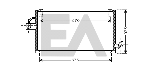Condenser, air conditioning (30C68012)