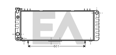 Radiator, engine cooling (31R33002)