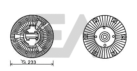 Fan Wheel, engine cooling (35C30D01)