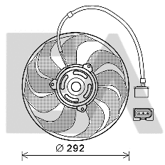 Fan, engine cooling (33V77029)