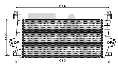 Charge Air Cooler (36A54034)