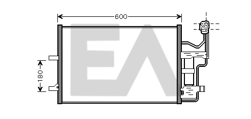 Condenser, air conditioning (30C52026)