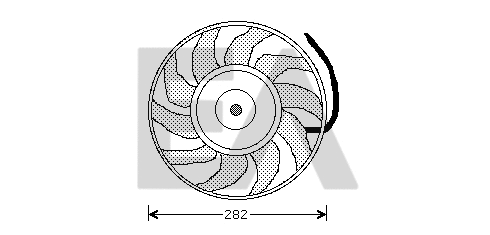 Fan, engine cooling (33V02001)