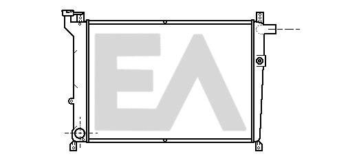 Radiator, engine cooling (31R18042)