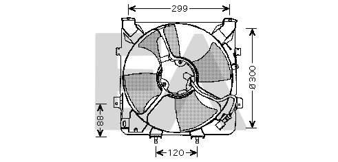 Fan, engine cooling (33V26021)