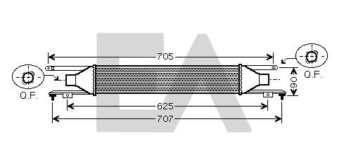 Charge Air Cooler (36A54028)