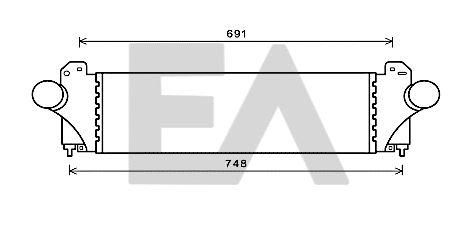 Charge Air Cooler (36A30017)