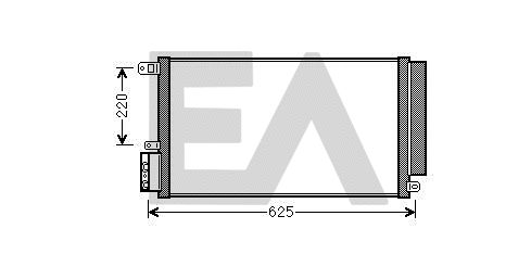 Condenser, air conditioning (30C03012)
