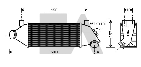 Charge Air Cooler (36A22009)