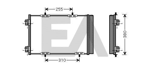 Condenser, air conditioning (30C55017)