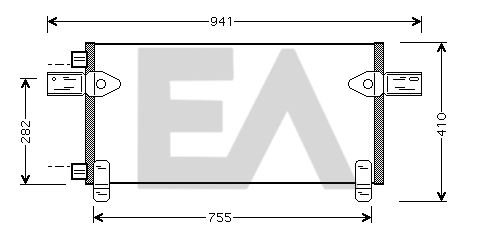 Condenser, air conditioning (30C47006)