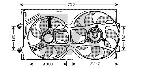 Fan, engine cooling (33V77012)