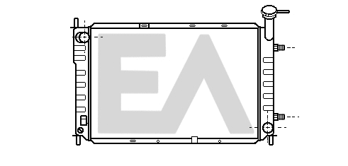 Radiator, engine cooling (31R22052)