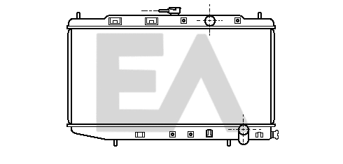 Radiator, engine cooling (31R26019)