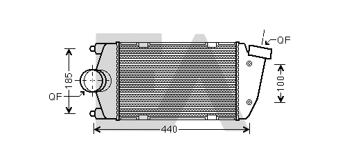 Charge Air Cooler (36A58008)