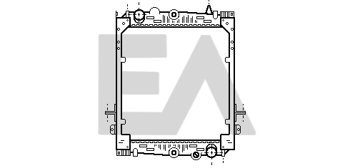 Radiator, engine cooling (31R16024)