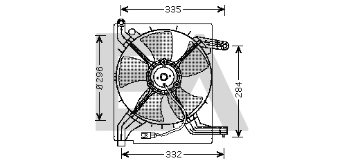 Fan, engine cooling (33V20006)