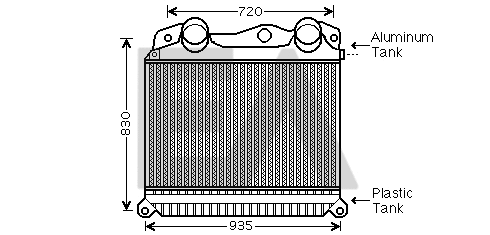 Charge Air Cooler (36A47014)