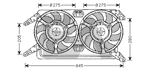 Fan, engine cooling (33V03009)