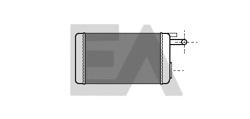 Heat Exchanger, interior heating (45C25014)