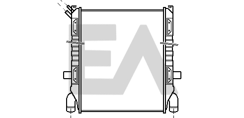 Radiator, engine cooling (31R63002)