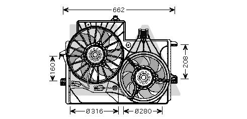 Fan, engine cooling (33V54027)