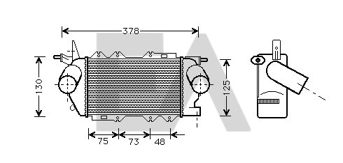 Charge Air Cooler (36A54004)